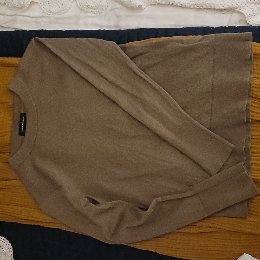 Club Monaco, putty color, XS wool sweater
